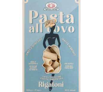 Eiernudeln Rigatoni