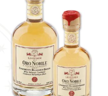 WEISSES DRESSING BALSAMA (250 ML/ 500 ML) – „ORO NOBILE“ (2 Jahre Reifezeit)