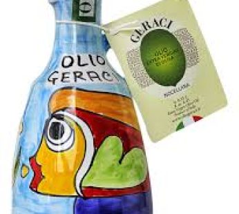Natives Olivenöl extra – Nocellara del Belìce – Geraci – Keramiken – Handgemalen Verschiedene Motive