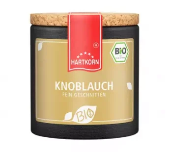 Knoblauch fein geschnitten