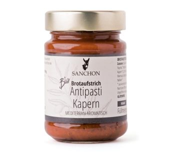 Sanchon Brotaufstrich Antipasti Kapern