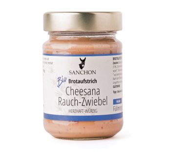 Sanchon Brotaufstrich Cheesana Rauch-Zwiebel