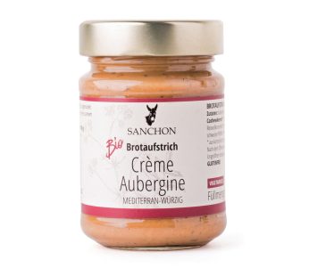 Sanchon Brotaufstrich Crème Aubergine