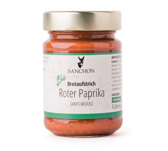 Sanchon Brotaufstrich Roter Paprika