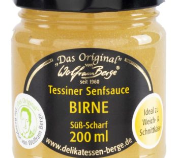 Tessiner Senfsauce Birne