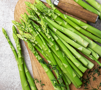 Grüner Spargel aus Schrobenhausen